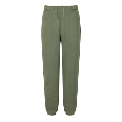 Khaki Green - Front - Slazenger Mens Fleece Cuffed Jogging Bottoms