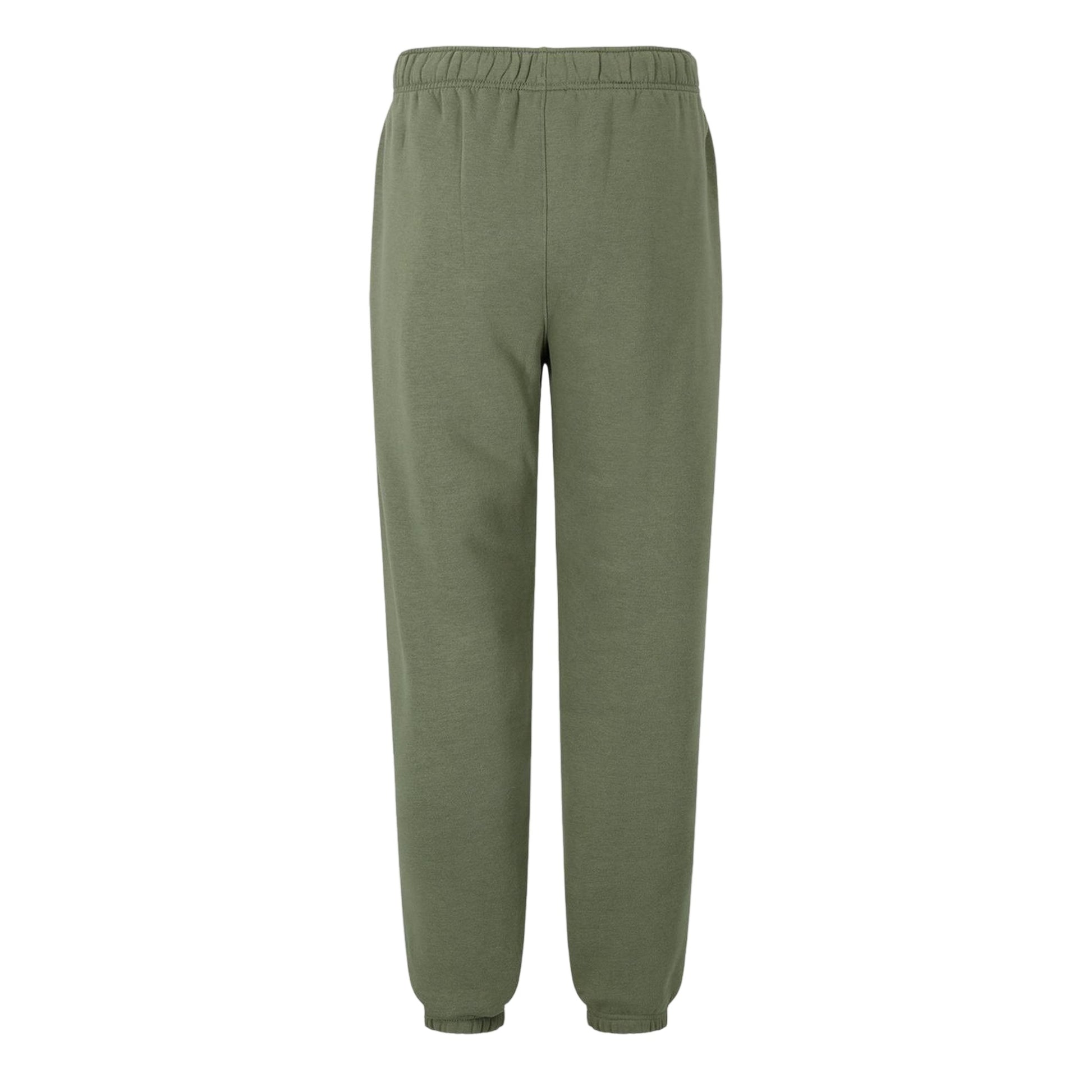 Khaki Green - Back - Slazenger Mens Fleece Cuffed Jogging Bottoms
