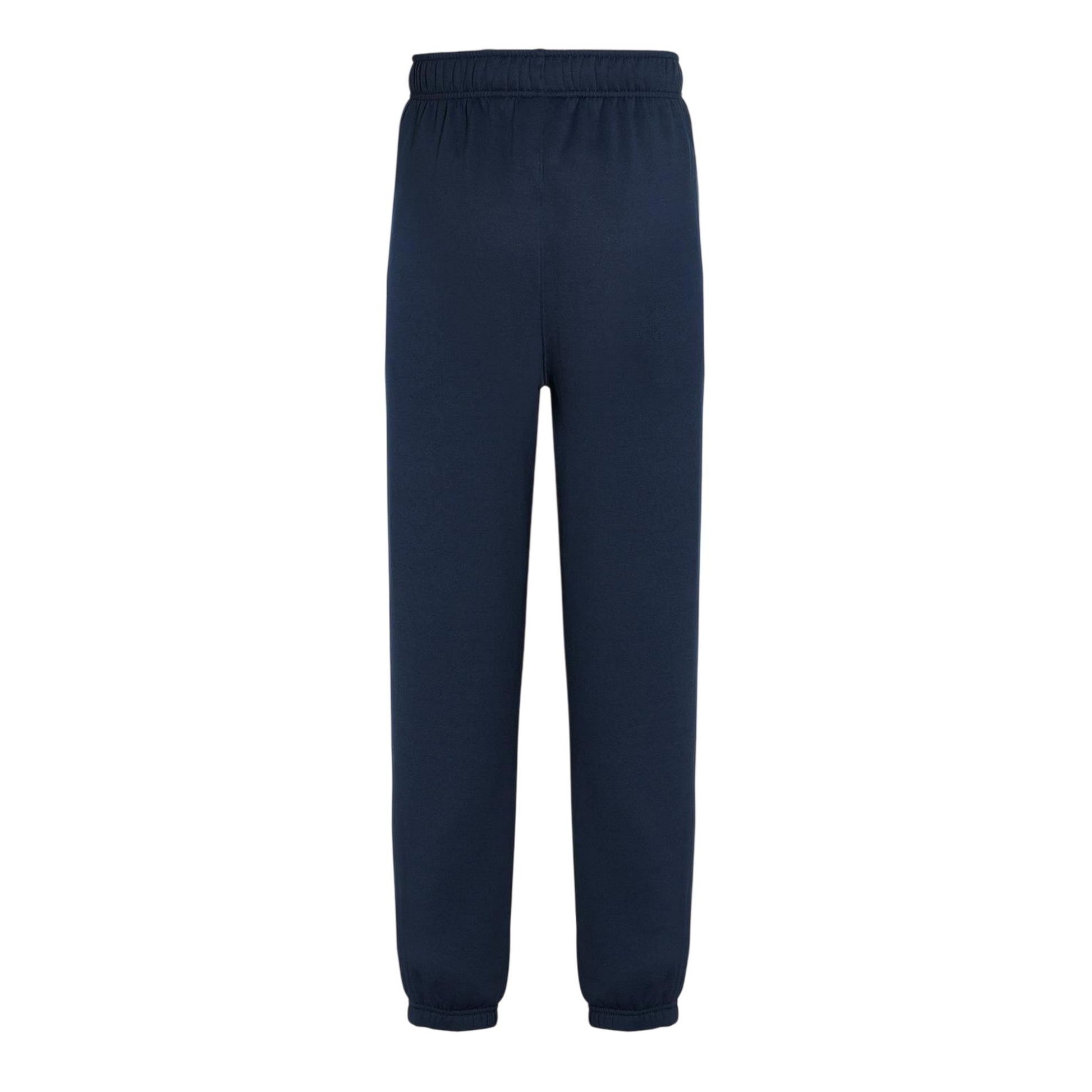 Navy - Back - Slazenger Mens Fleece Cuffed Jogging Bottoms