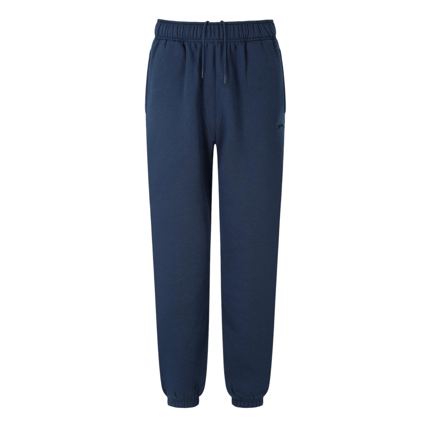 Steel Blue - Front - Slazenger Mens Fleece Cuffed Jogging Bottoms