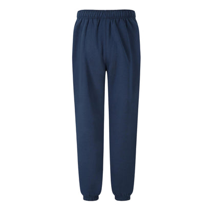 Steel Blue - Back - Slazenger Mens Fleece Cuffed Jogging Bottoms