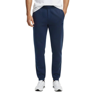 Steel Blue - Side - Slazenger Mens Fleece Cuffed Jogging Bottoms