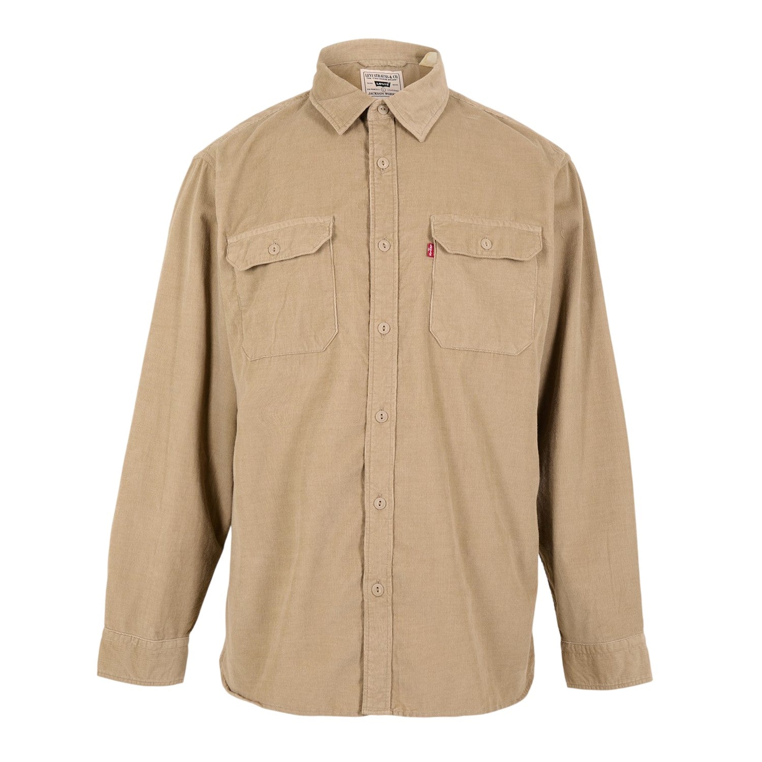 Chino - Front - Levis Mens Jackson Worker Corduroy Shirt