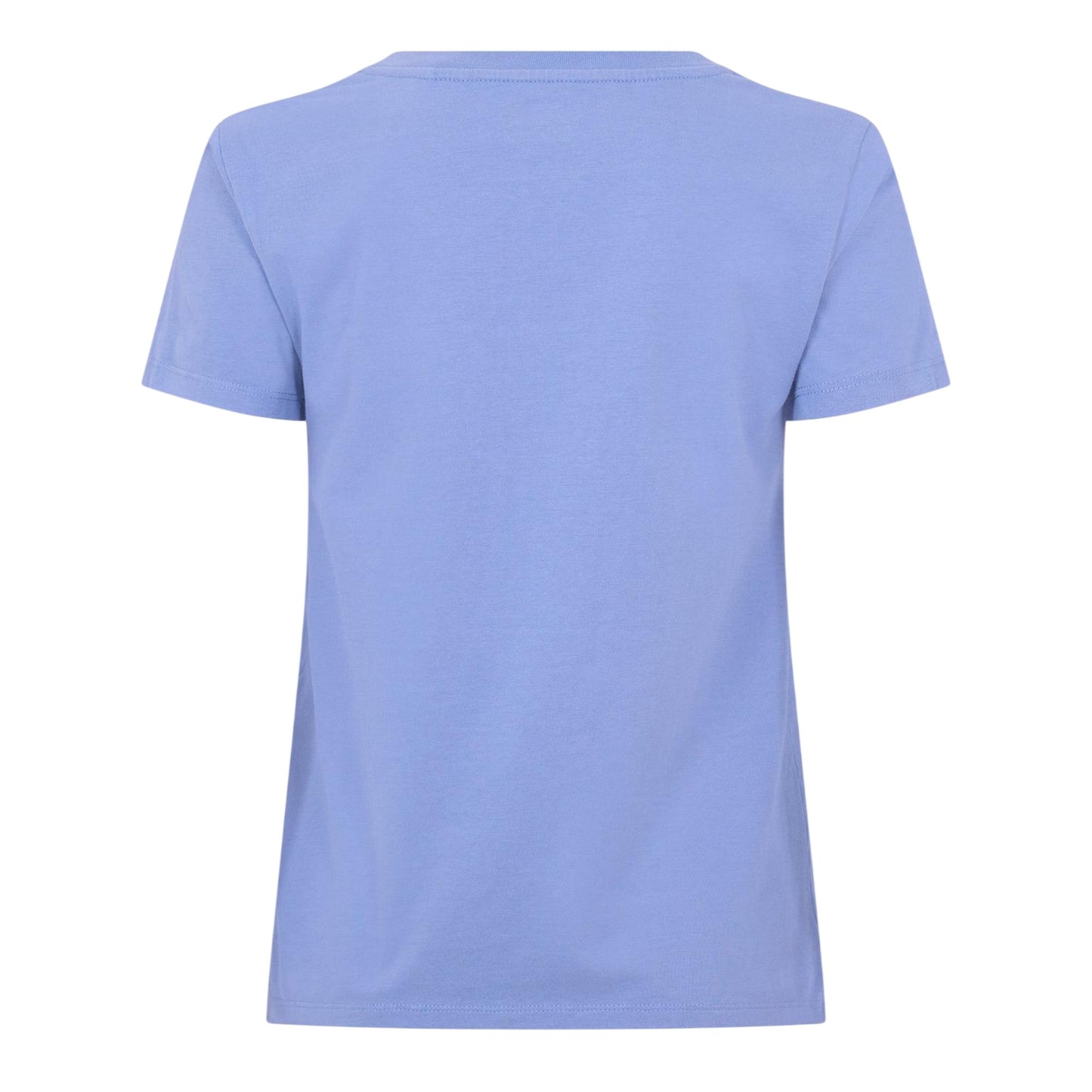 Blue - Back - Levis Womens-Ladies Perfect Logo V Neck T-Shirt