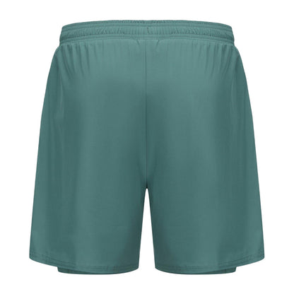 Spruce - Back - Karrimor Mens 2 in 1 Running Shorts