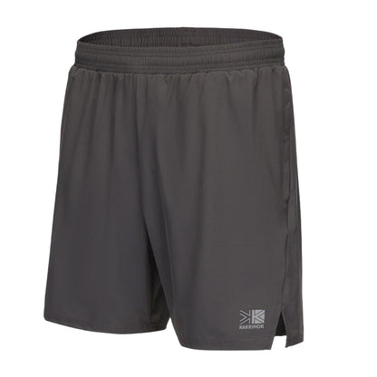 Charcoal - Side - Karrimor Mens 2 in 1 Running Shorts