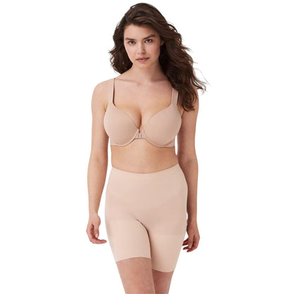 Nude - Lifestyle - Spanx Womens-Ladies Nylon Seamless Shaping Shapewear Shorts