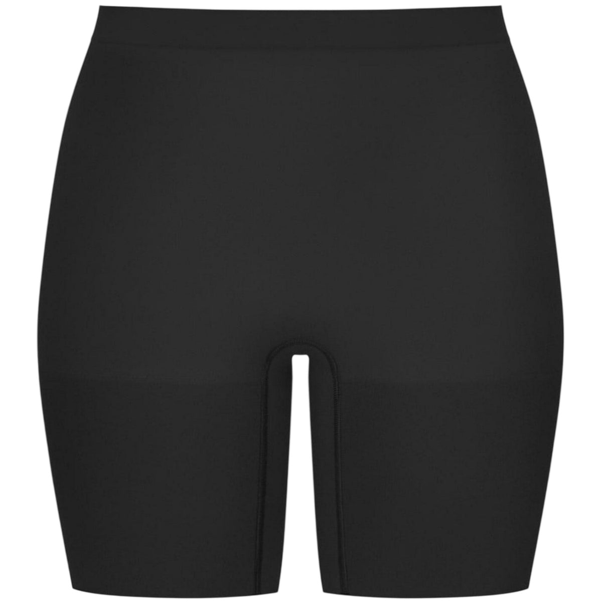 Very Black - Front - Spanx Womens-Ladies Nylon Seamless Shaping Shapewear Shorts