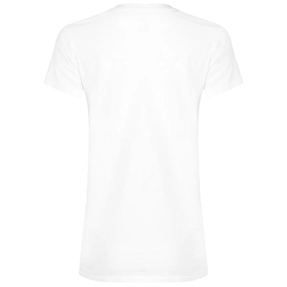 White - Back - Levis Womens-Ladies Batwing Logo T-Shirt