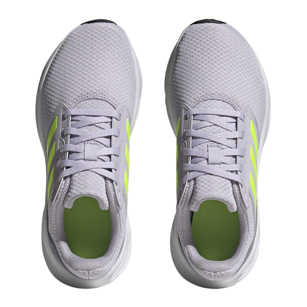 Silver-Violet - Side - Adidas Womens-Ladies Galaxy 6 Trainers