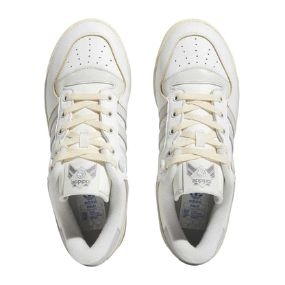 White-Grey - Lifestyle - Adidas Mens Rivalry Low Cut Trainers
