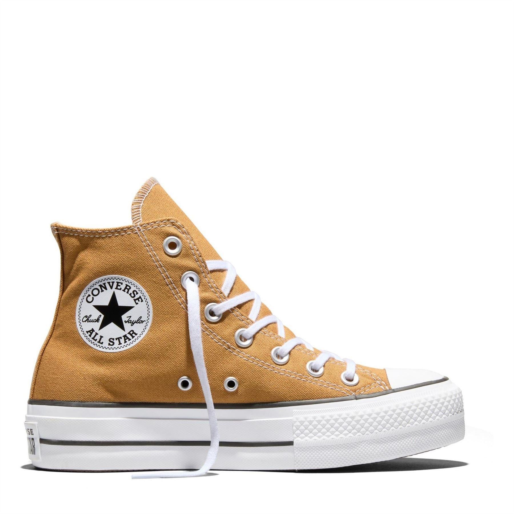 Brown Honey - Front - Converse Unisex Adult All Star Canvas High Top Trainers