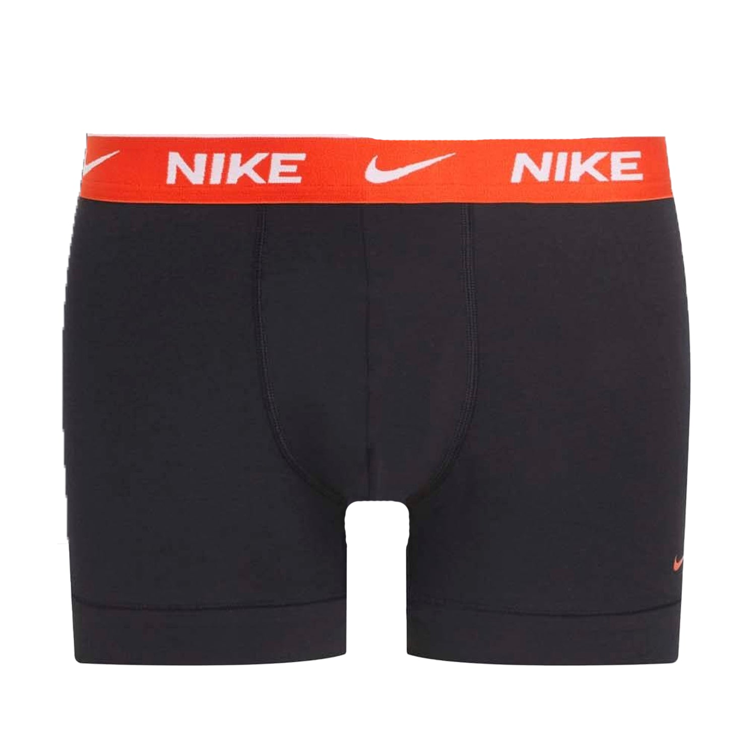Black-Orange-Purple - Back - Nike Mens Boxer Shorts (Pack of 3)