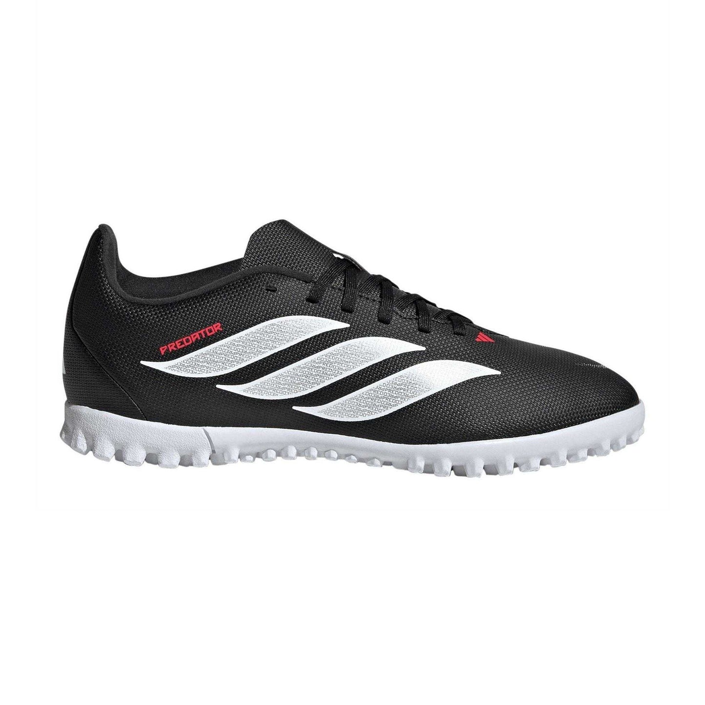 Black-Red - Lifestyle - Adidas Womens-Ladies Predator Club Astro Turf Trainers