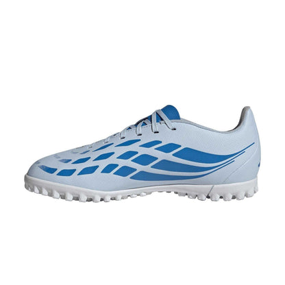 Blue-Yellow - Side - Adidas Womens-Ladies Predator Club Astro Turf Trainers