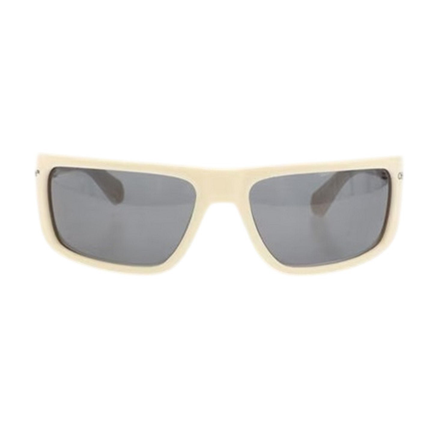 White - Front - Off White Unisex Adult Bologna Sunglasses