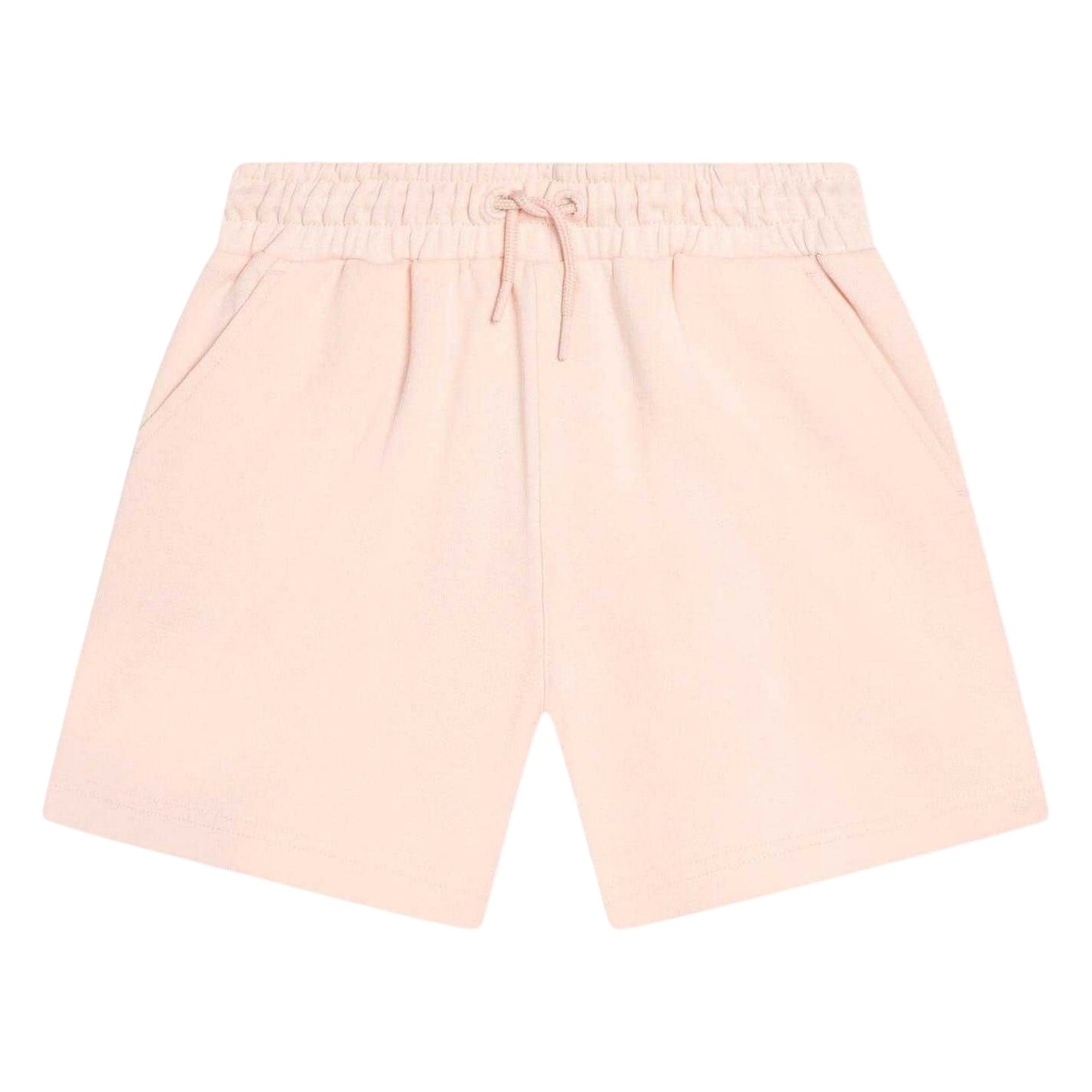Pale Pink - Front - Kenzo Childrens-Kids Bermuda Logo Sweat Shorts