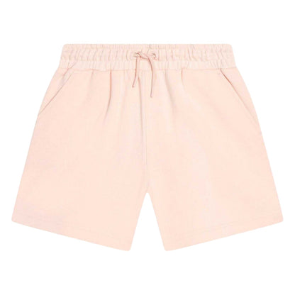 Pale Pink - Front - Kenzo Childrens-Kids Bermuda Logo Sweat Shorts