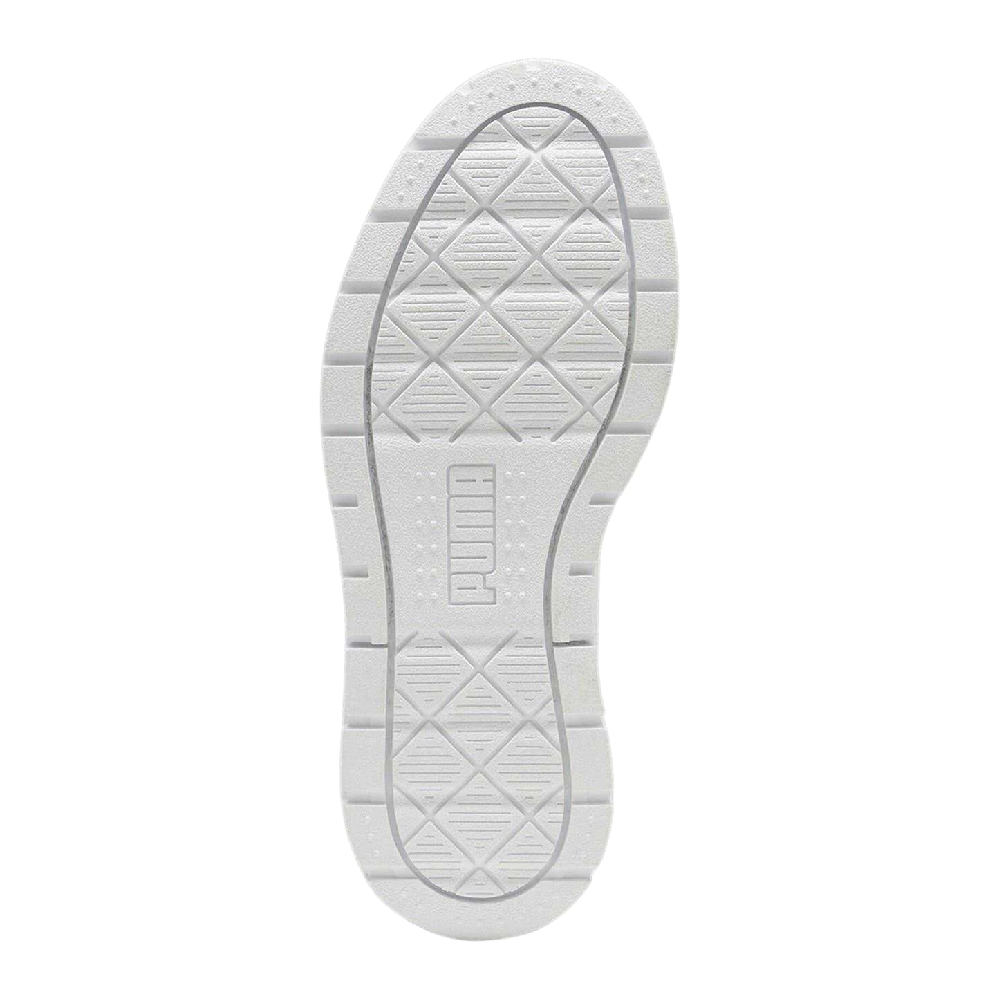 White - Lifestyle - Puma Womens-Ladies II Jr Low Top Platform Trainers