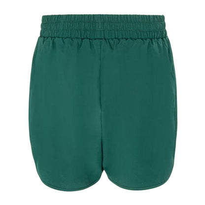 Forest Green - Back - Slazenger Womens-Ladies Running Shorts