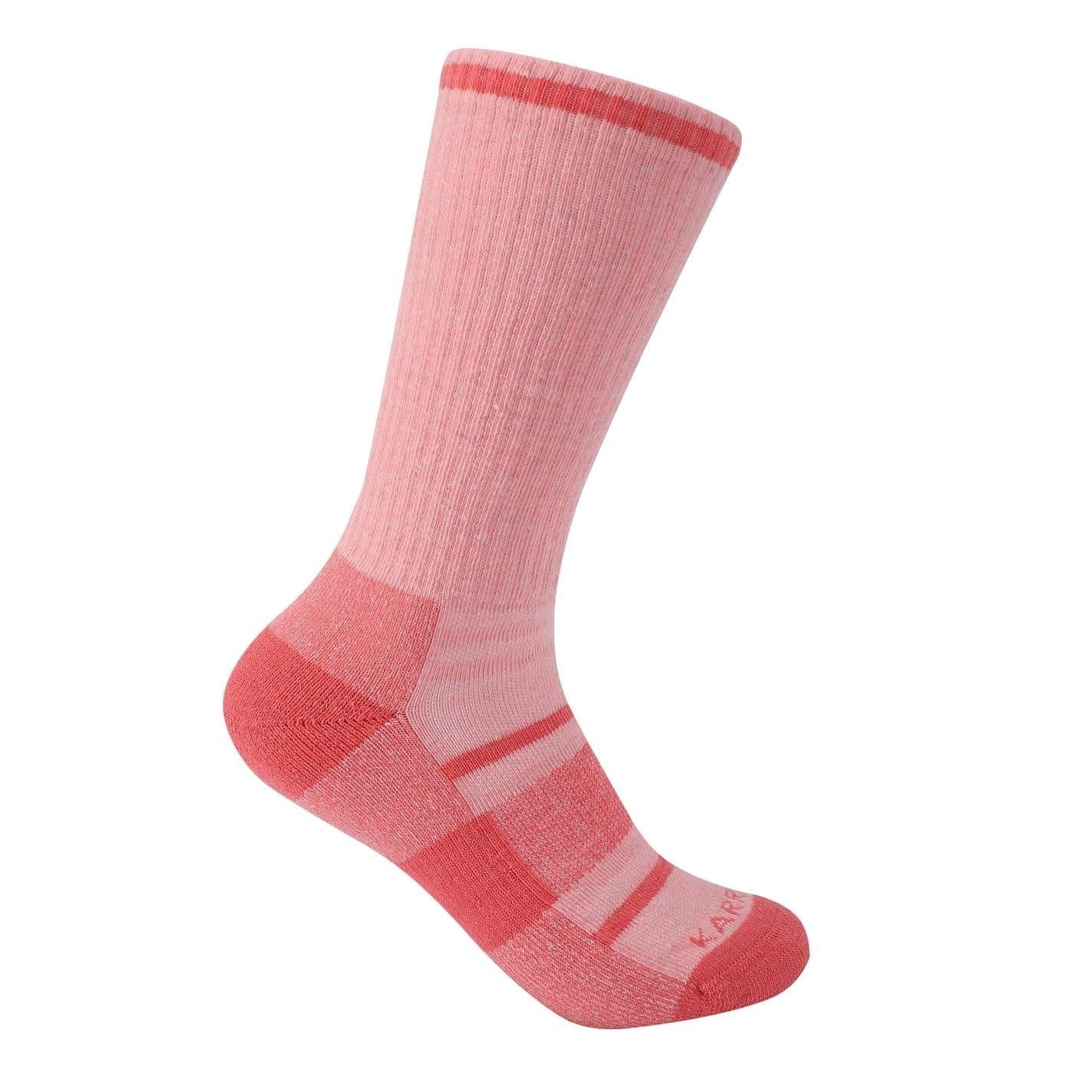 Pink - Back - Karrimor Womens-Ladies Hiking Socks