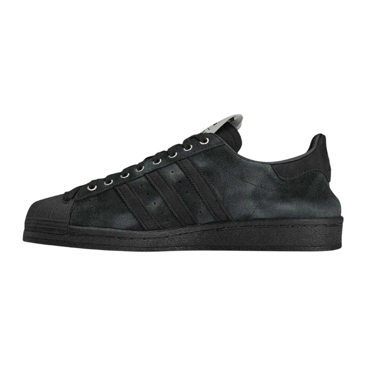 Core Black-Cream - Back - Adidas Mens Originals Superstar 82 Leather Trainers