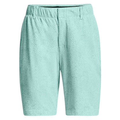 Green - Front - Under Armour Womens-Ladies Lightweight Golf Shorts