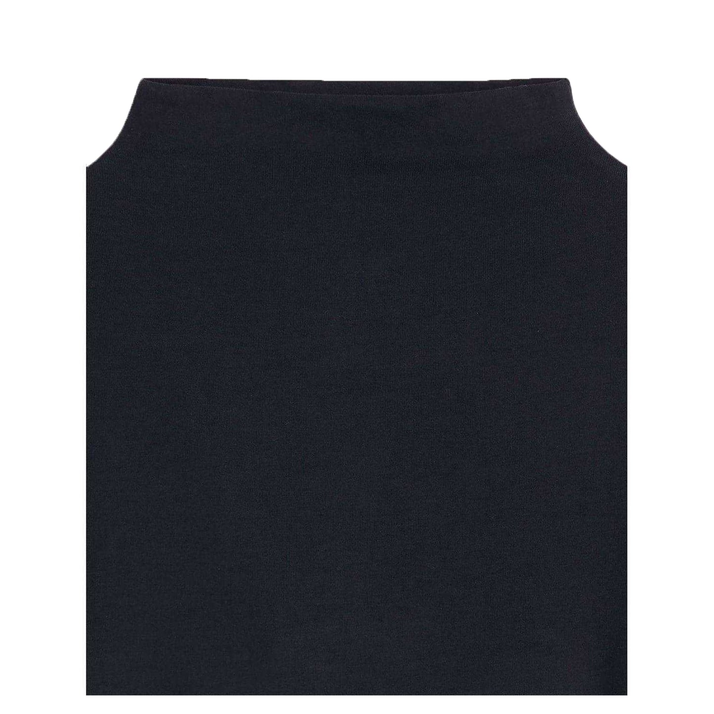 Anthracite - Side - Levis Womens-Ladies Nina Mock Neck Slim Long-Sleeved T-Shirt