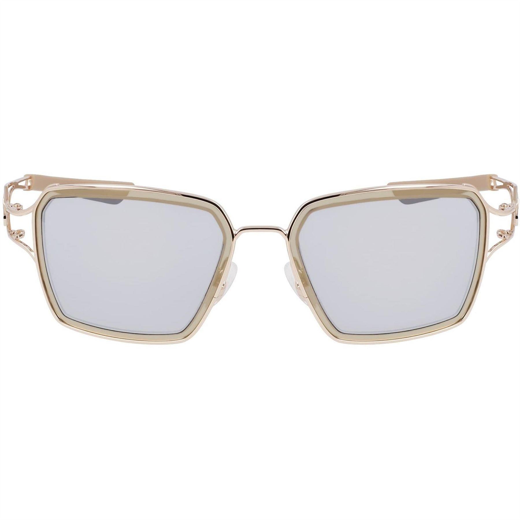 Gold-Silver-Gold - Back - Nike Unisex Adult Square Prism Sunglasses