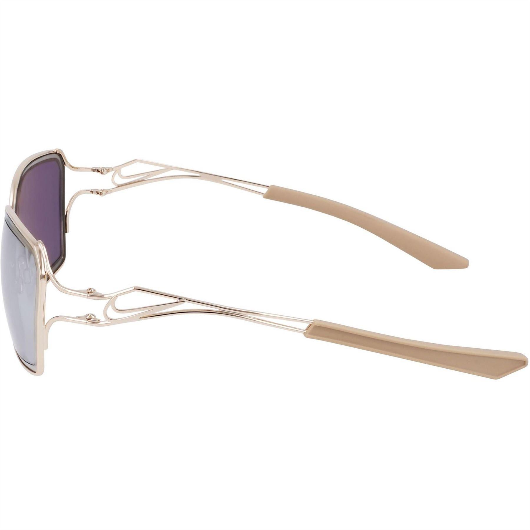 Gold-Silver-Gold - Lifestyle - Nike Unisex Adult Square Prism Sunglasses