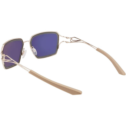 Gold-Silver-Gold - Pack Shot - Nike Unisex Adult Square Prism Sunglasses