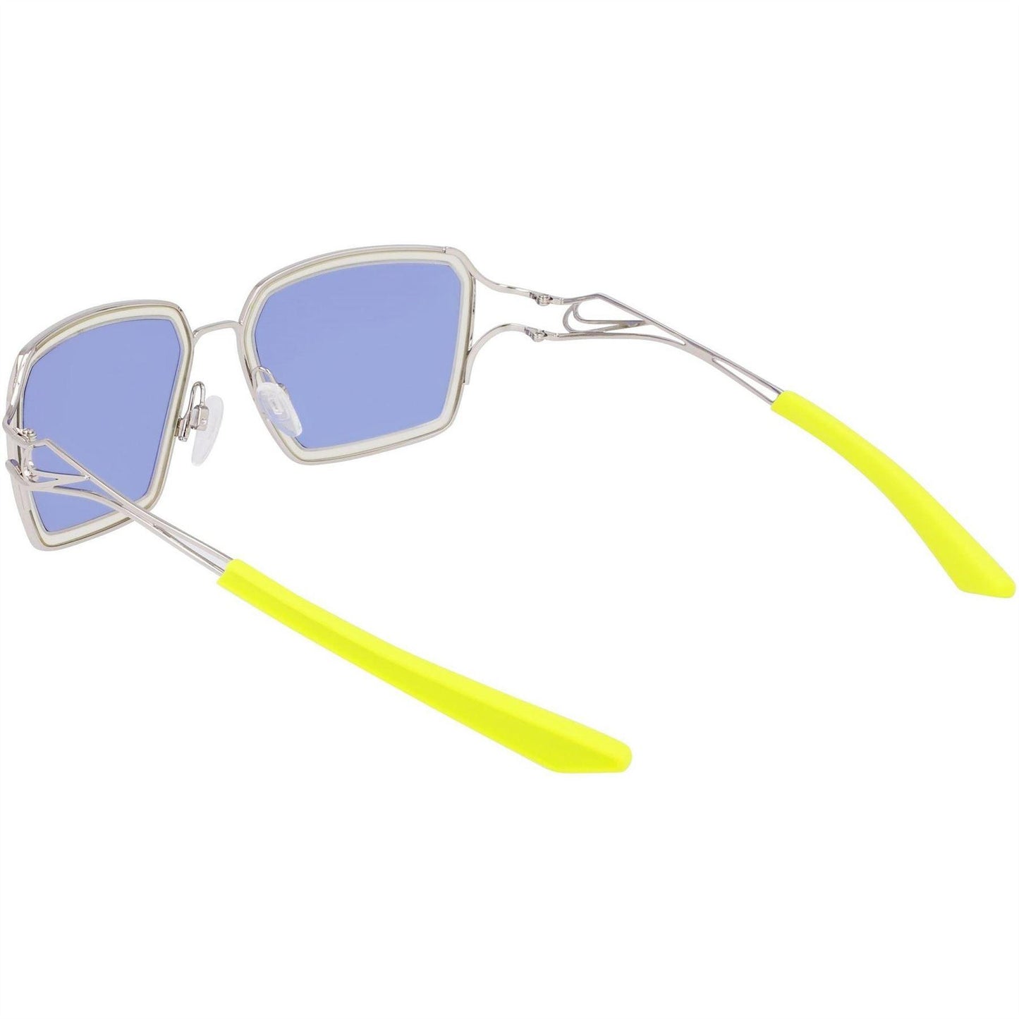 Silver-Blue-Yellow - Back - Nike Unisex Adult Square Prism Sunglasses
