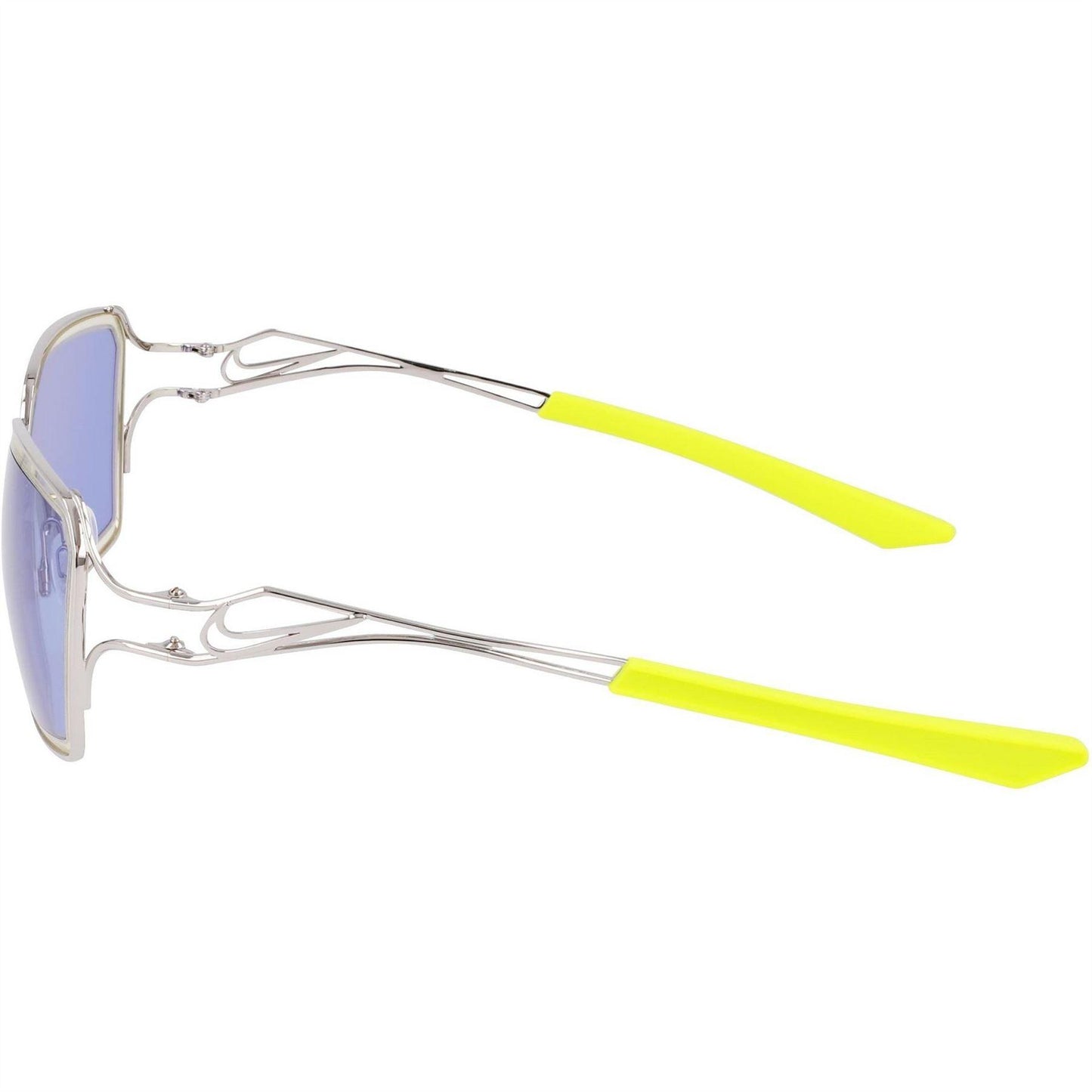 Silver-Blue-Yellow - Side - Nike Unisex Adult Square Prism Sunglasses