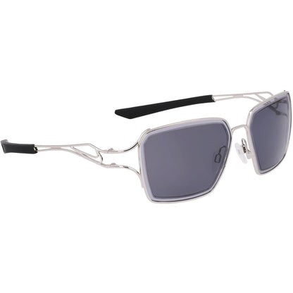 Silver-Grey-Light Grey - Front - Nike Unisex Adult Square Prism Sunglasses