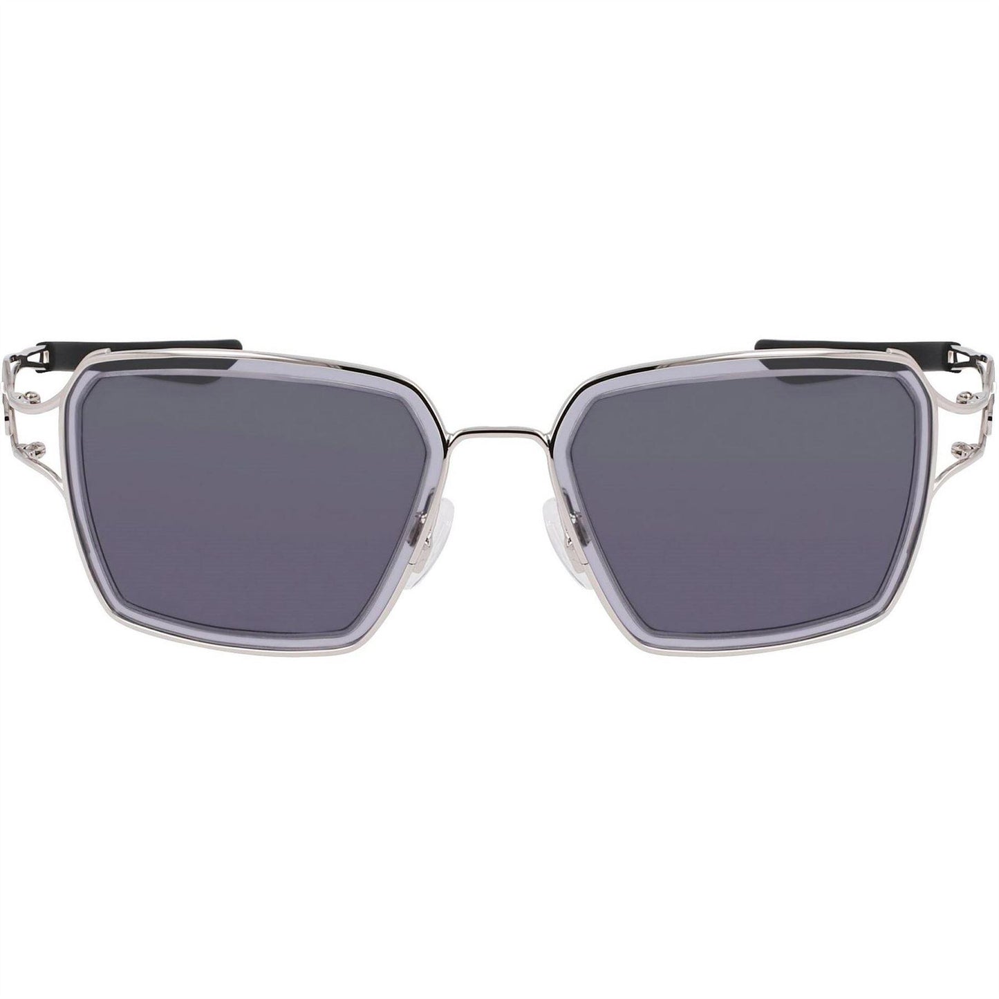 Silver-Grey-Light Grey - Back - Nike Unisex Adult Square Prism Sunglasses