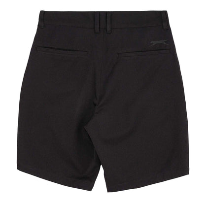 Black - Back - Slazenger Childrens-Kids Core Shorts
