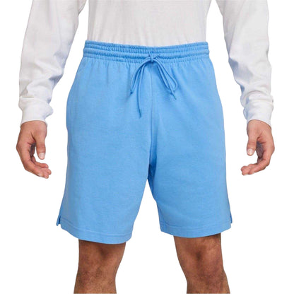 University Blue - Front - Nike Mens Club Embroidered Logo Shorts