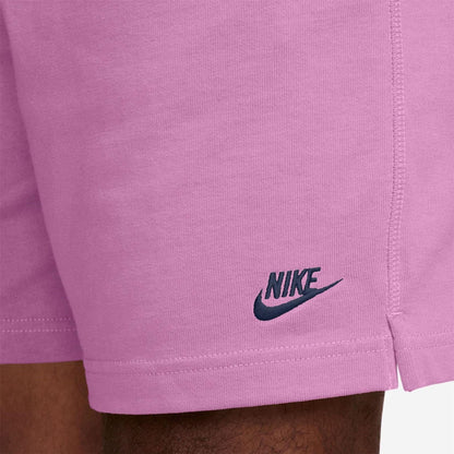 Magenta - Lifestyle - Nike Mens Club Embroidered Logo Shorts