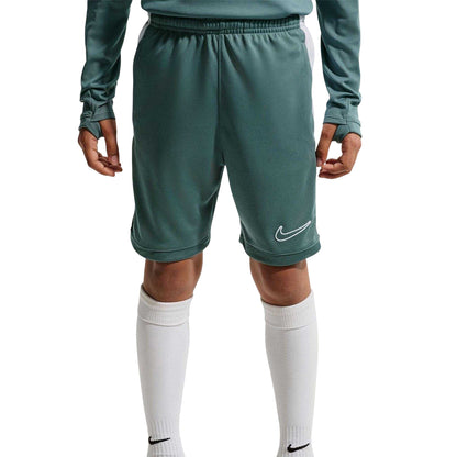 Slate-White - Front - Nike Childrens-Kids Logo Shorts