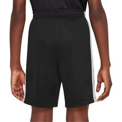 Black-White - Back - Nike Childrens-Kids Logo Shorts
