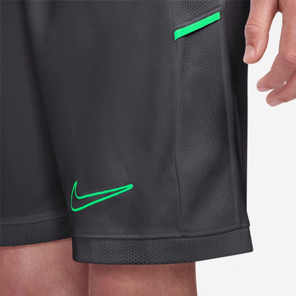 Grey-Black-Green - Lifestyle - Nike Childrens-Kids Logo Shorts