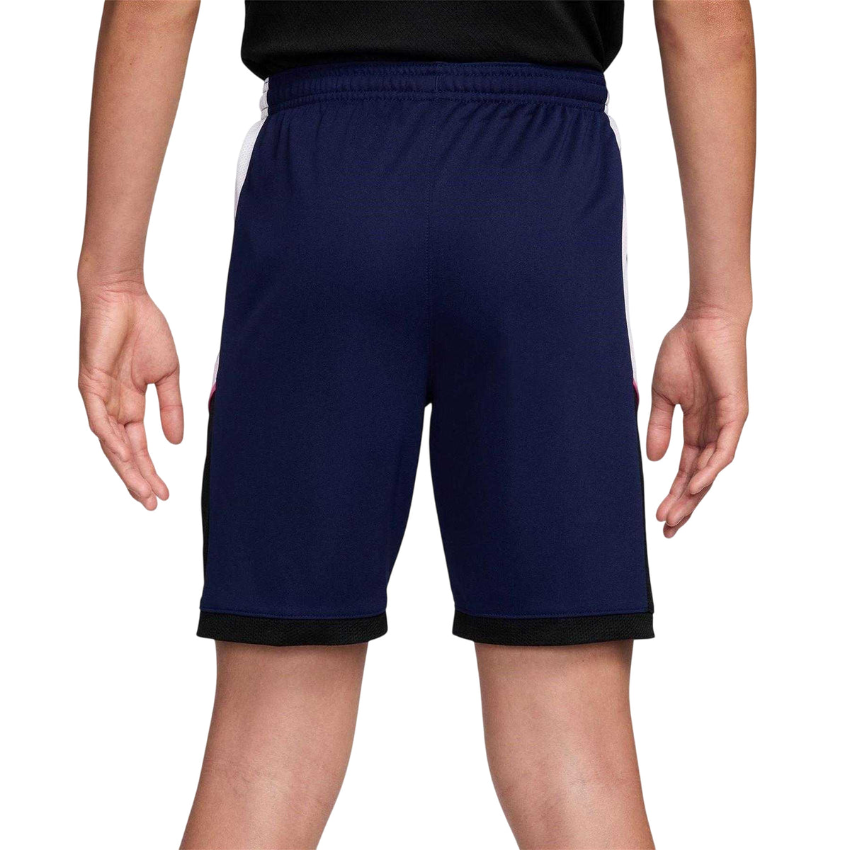Blue-Pink - Back - Nike Childrens-Kids Logo Shorts