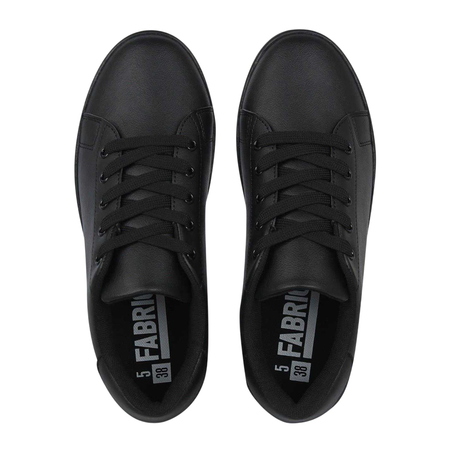 Black - Lifestyle - Fabric Childrens-Kids Textile Low Trainers