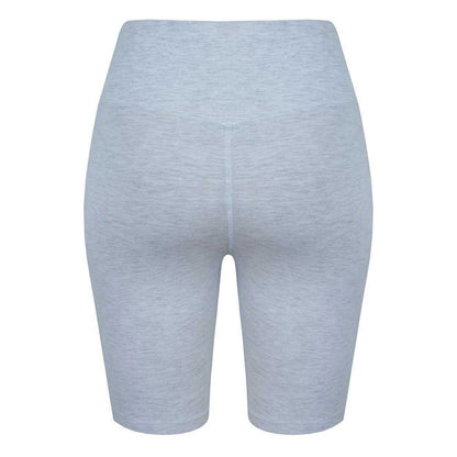 Ice Marl - Back - Miso Womens-Ladies High Waist Cycling Shorts