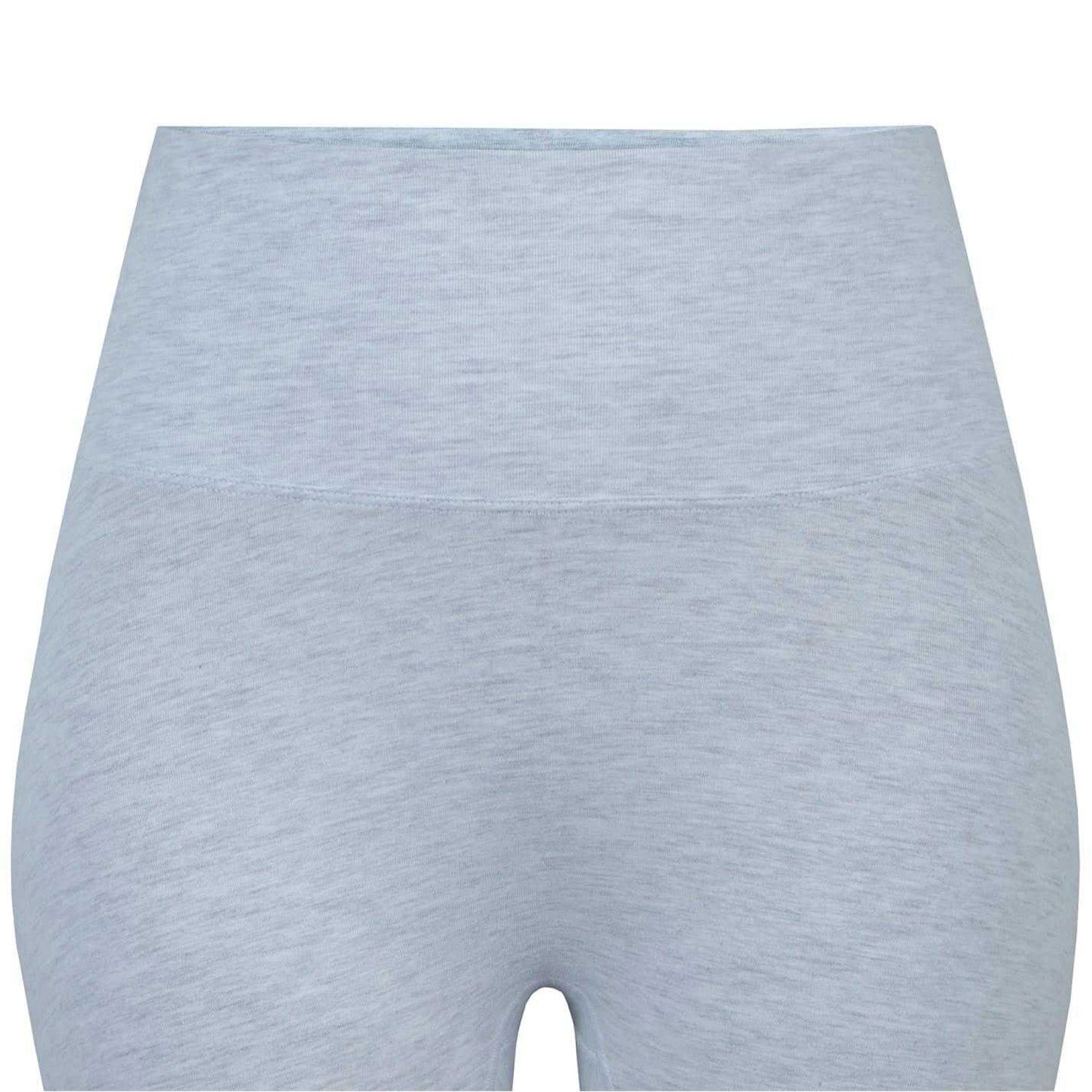 Ice Marl - Side - Miso Womens-Ladies High Waist Cycling Shorts