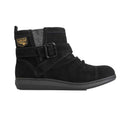 Black - Side - Rocket Dog Womens-Ladies Mint Suede Ankle Boots