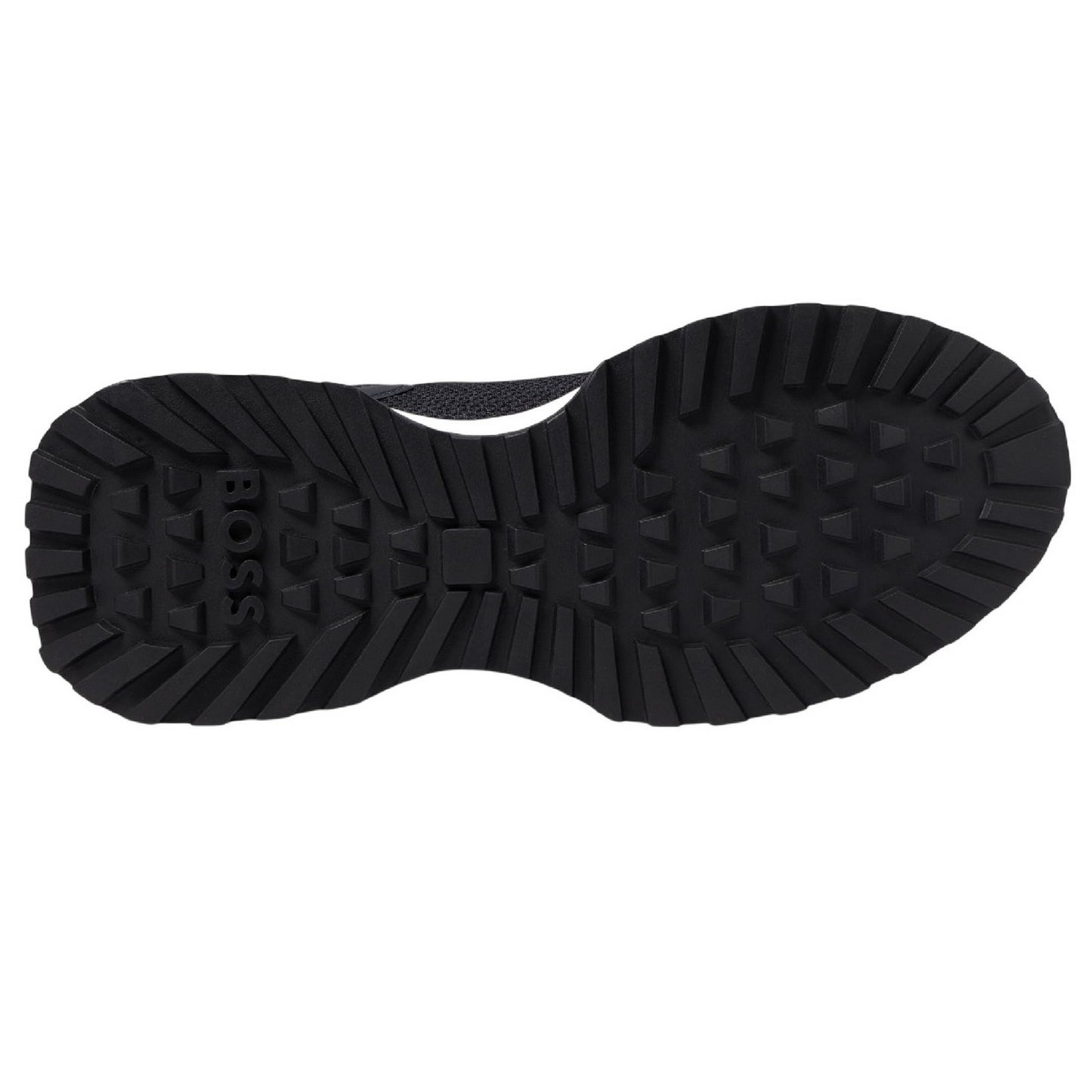 Dark Blue - Lifestyle - Boss Mens Jonah Reflective Mesh Trainers