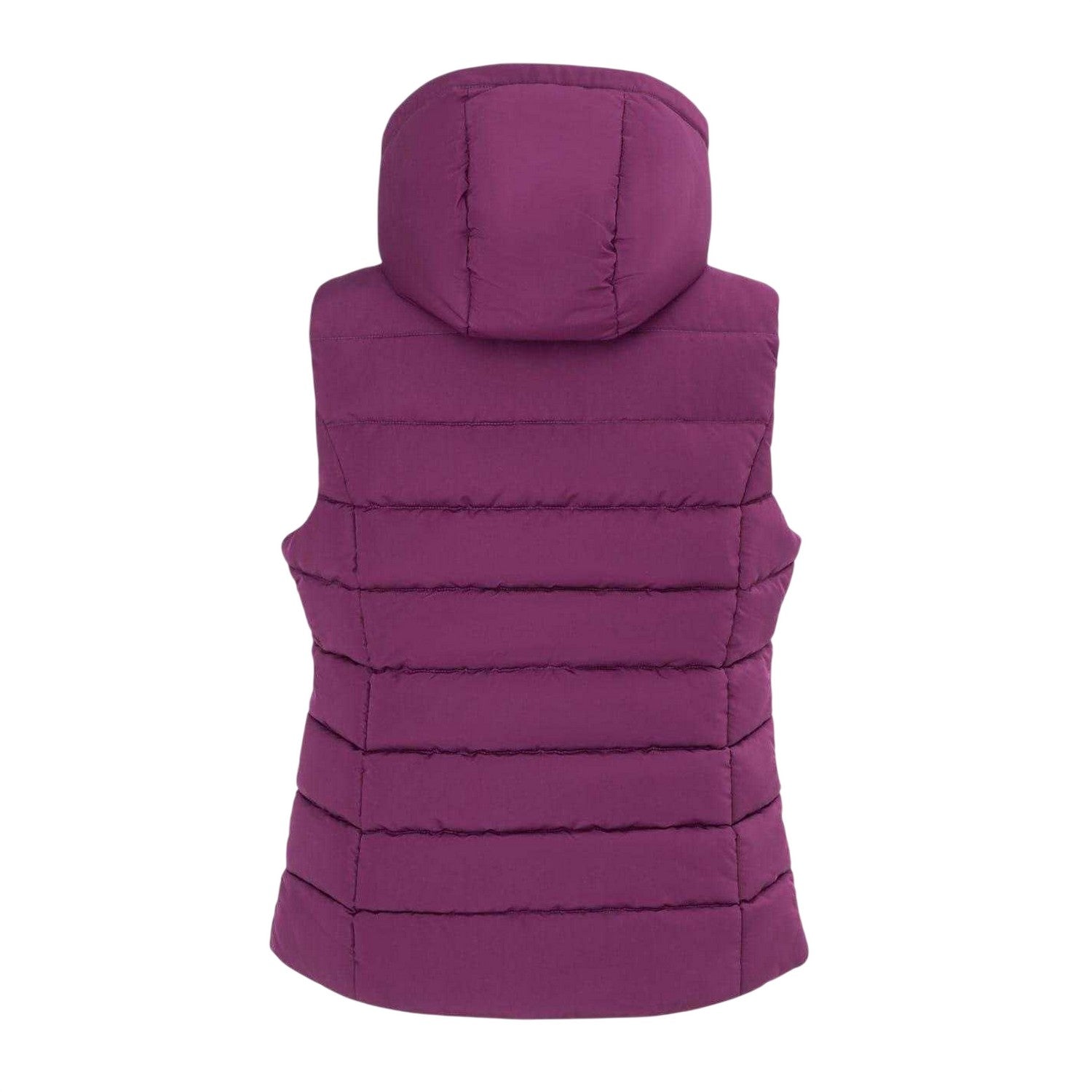Plum - Back - Slazenger Womens-Ladies Polyester Padded Gilet