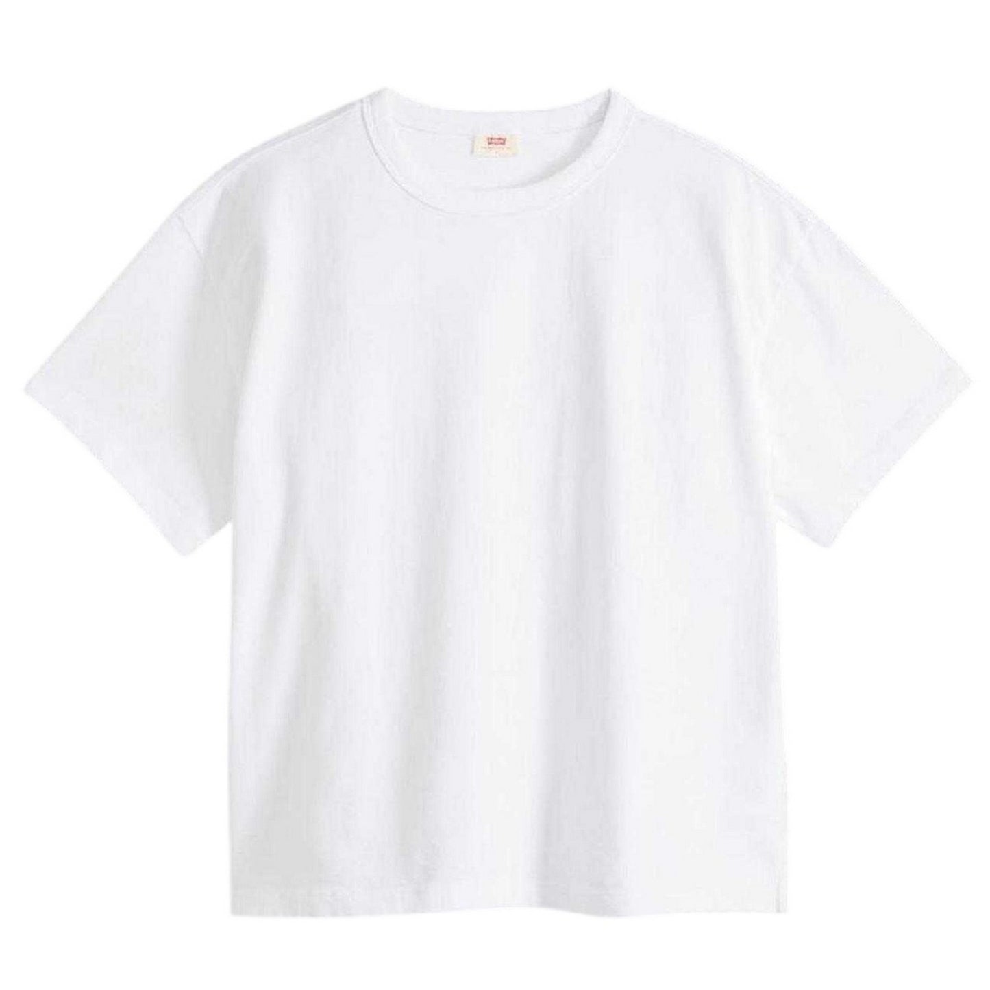 Bright White - Front - Levis Womens-Ladies Vintage Cotton T-Shirt