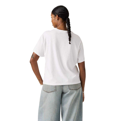 Bright White - Back - Levis Womens-Ladies Vintage Cotton T-Shirt